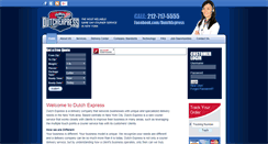 Desktop Screenshot of dutch-express.com